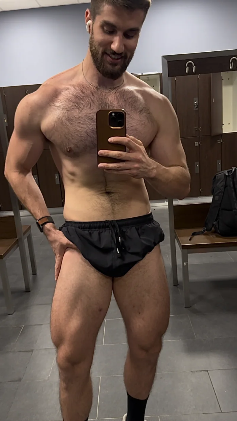 Joan Vazquez en el gimnasio