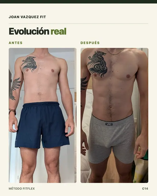 Comparativa Antes y Después C14