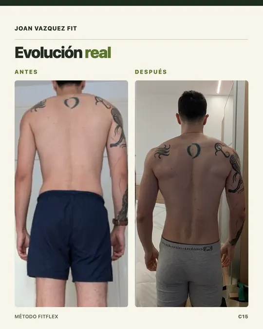 Comparativa Antes y Después C15