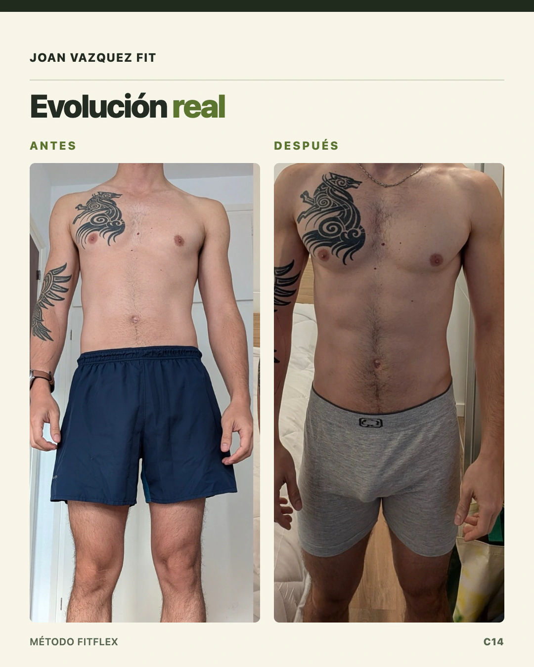 Antes de la evolución 6