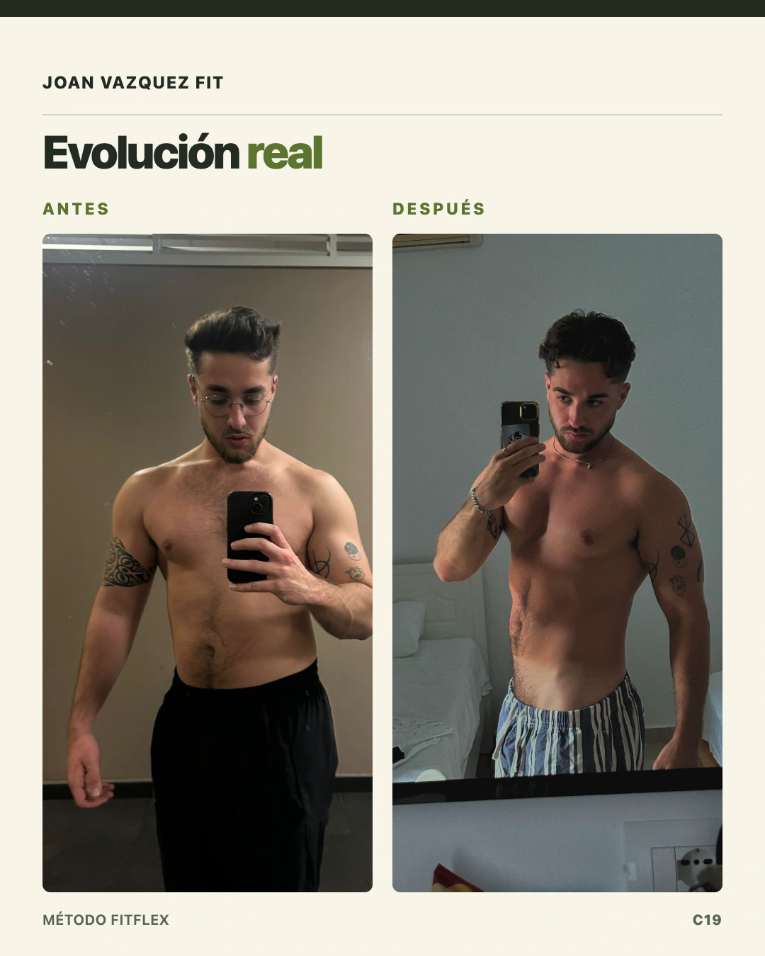 Antes de la evolución 1